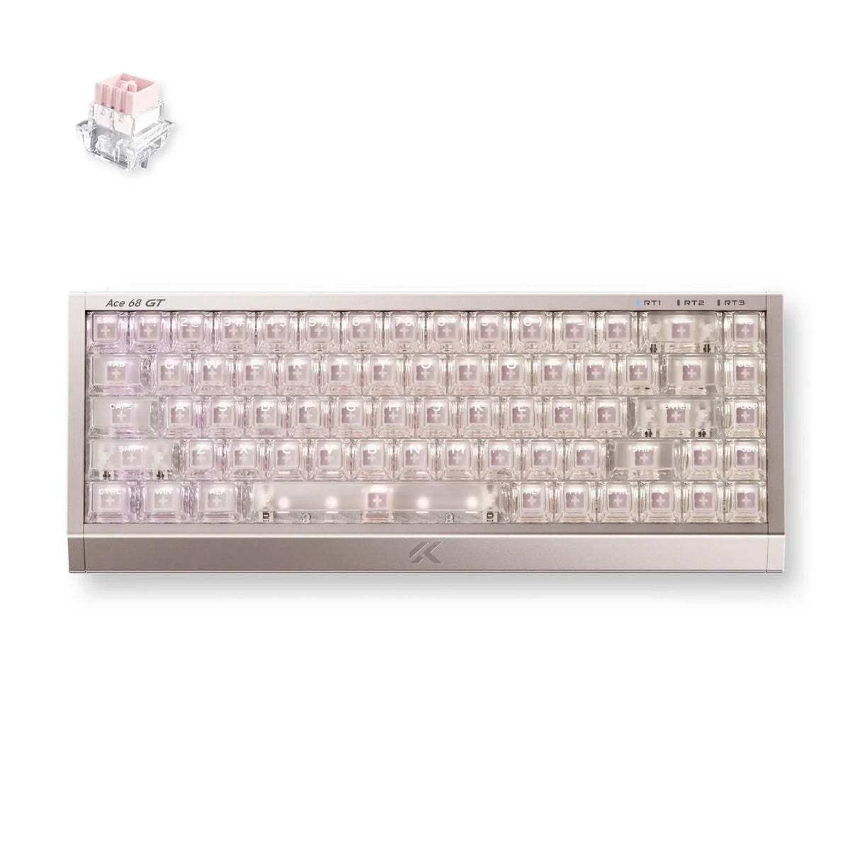 MCHOSE Ace 68 GT Full-Aluminum Esports Hall Effect Keyboard