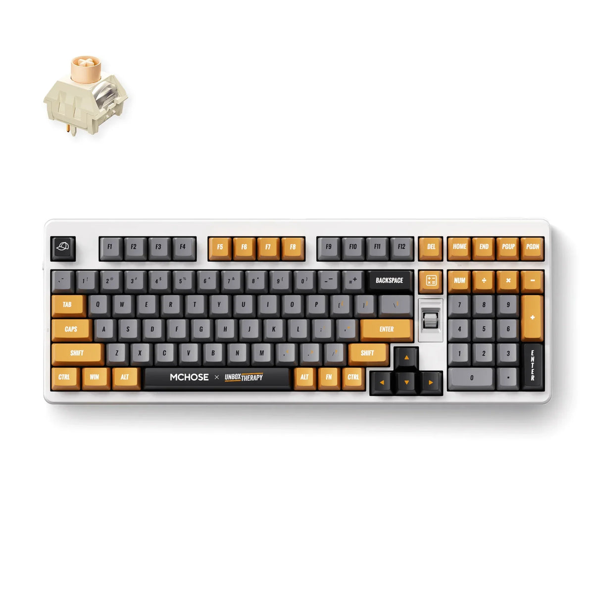 MCHOSE X Unbox Therapy - UT98 Mechanical Keyboard