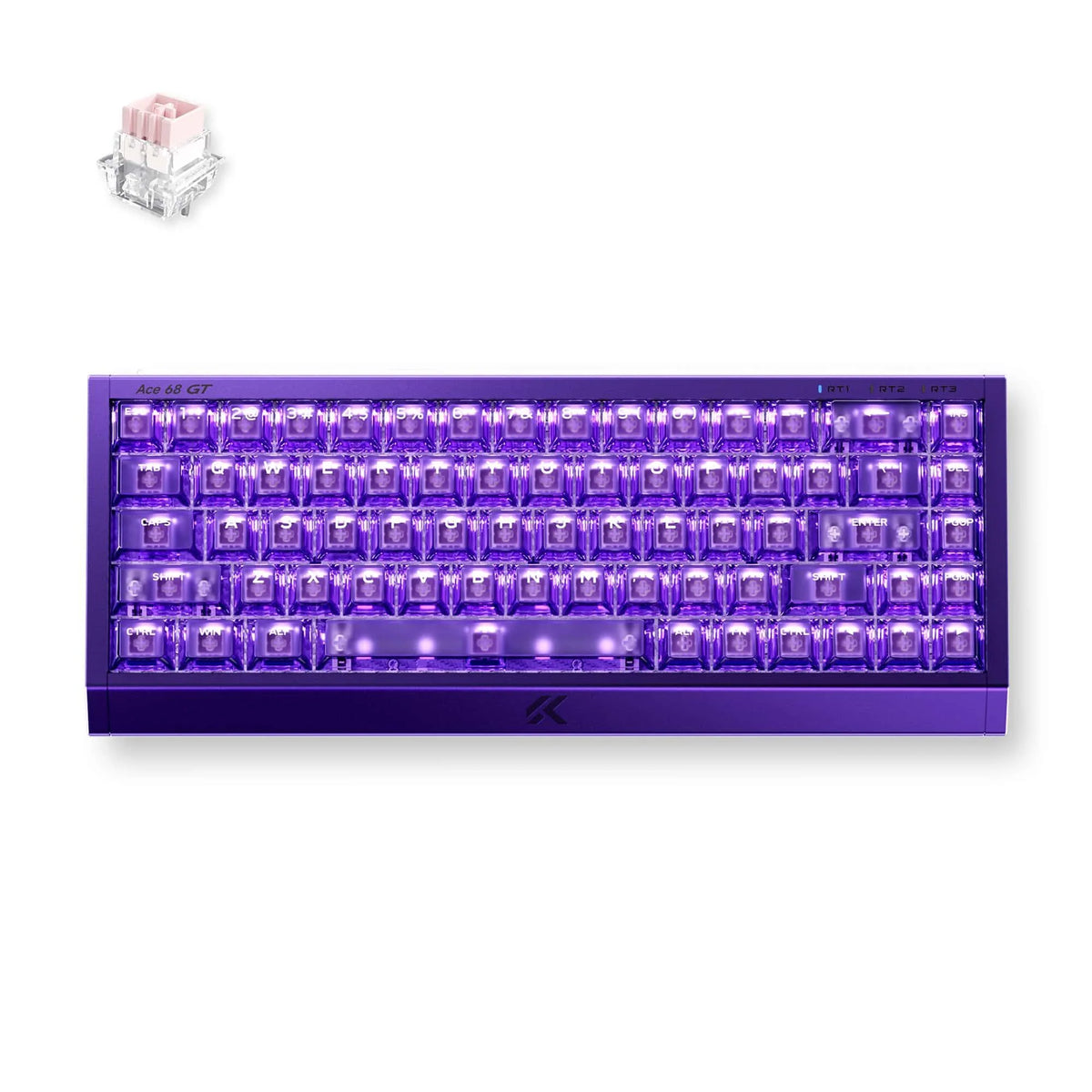MCHOSE Ace 68 GT Full-Aluminum Esports Hall Effect Keyboard