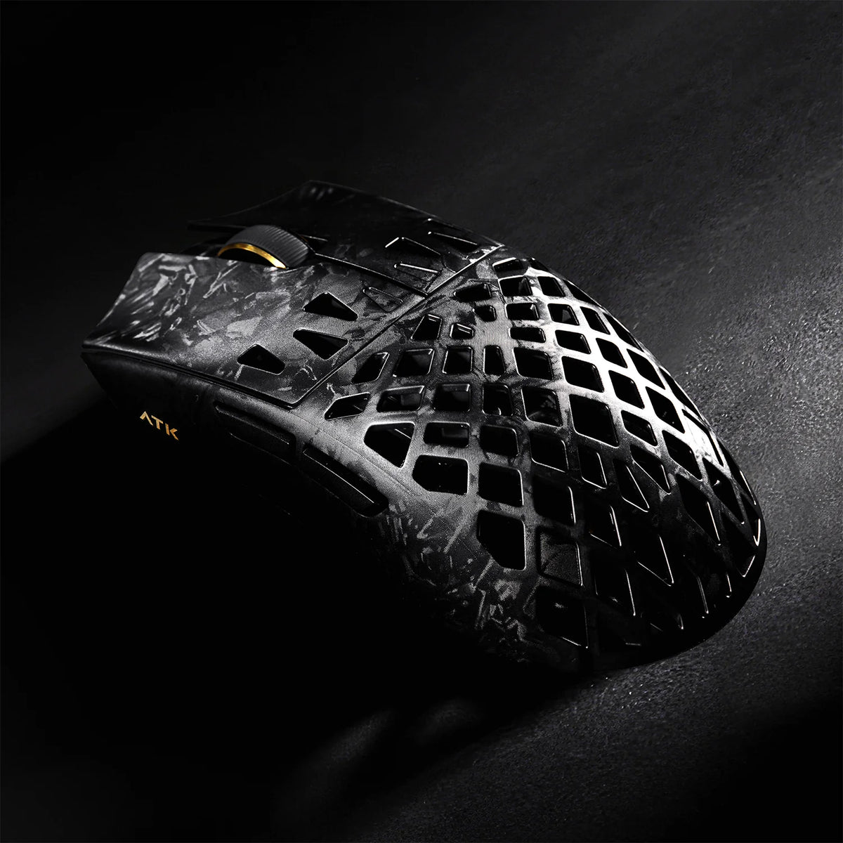 ATK Blazing Sky Ghost Hollow Carbon Fiber Composite Wireless Gaming Mouse