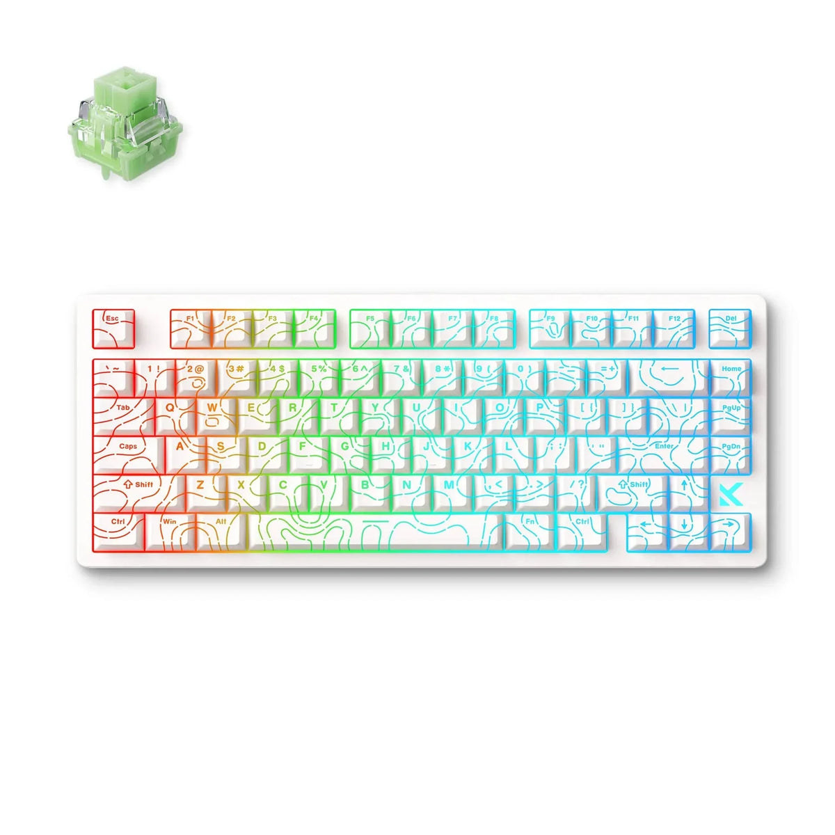 MCHOSE Jet 75 Hall Effect Magnetic Switch Gaming Keyboard