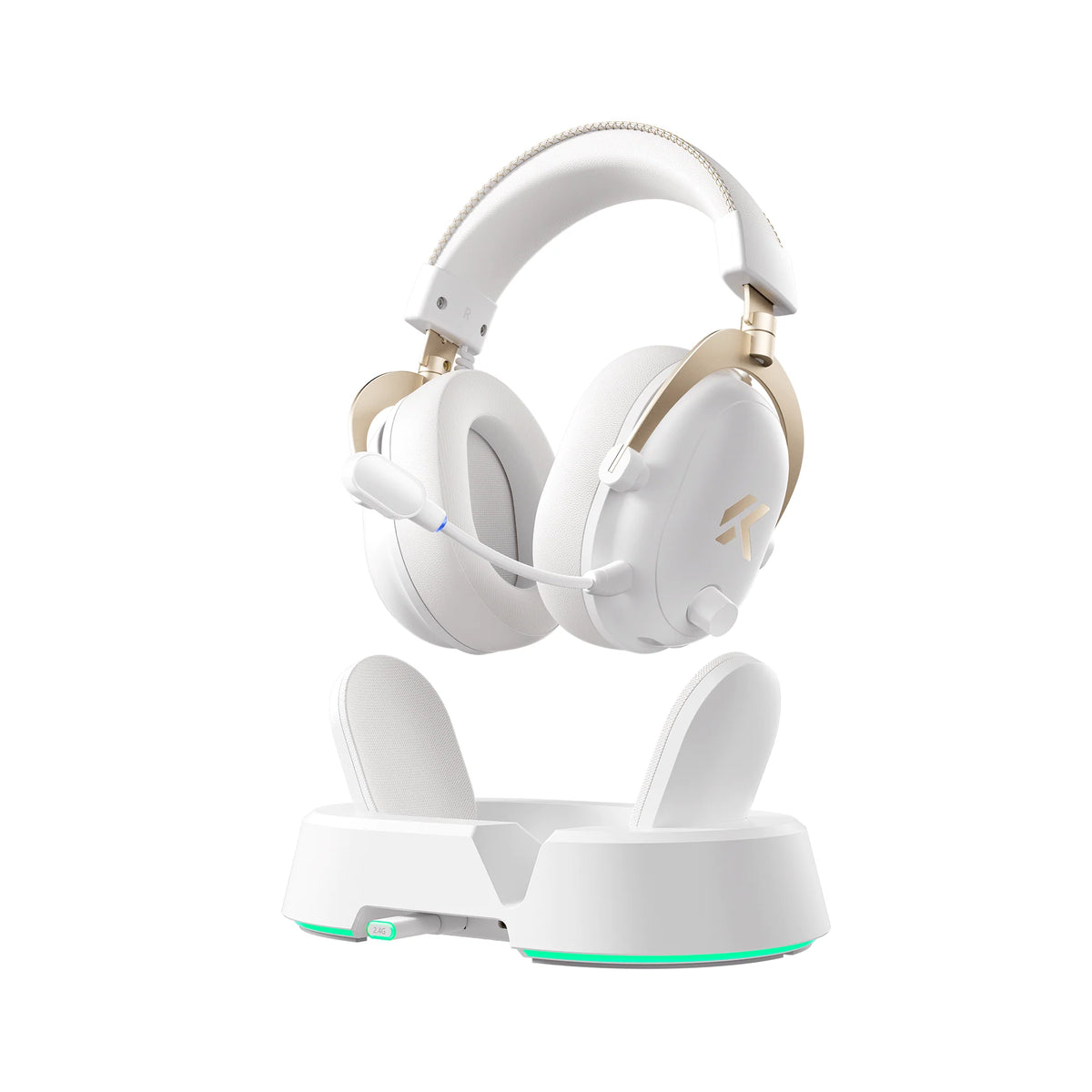 MCHOSE V9 Turbo+ Wireless Gaming Headset with Magnetic Charging Dock