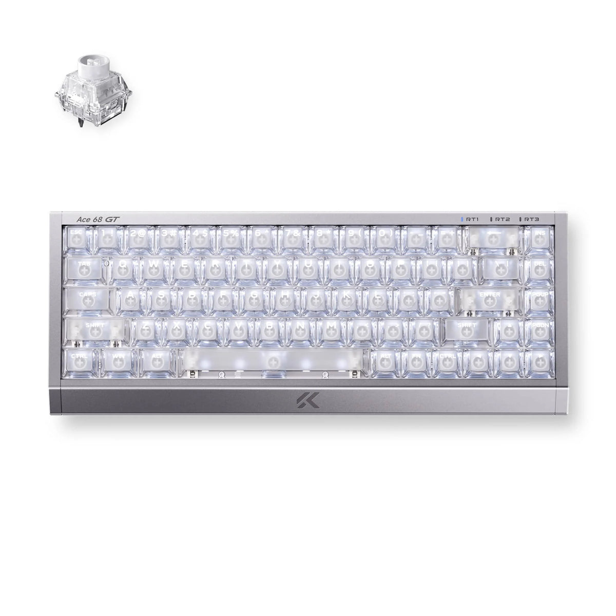 MCHOSE Ace 68 GT Full-Aluminum Esports Hall Effect Keyboard