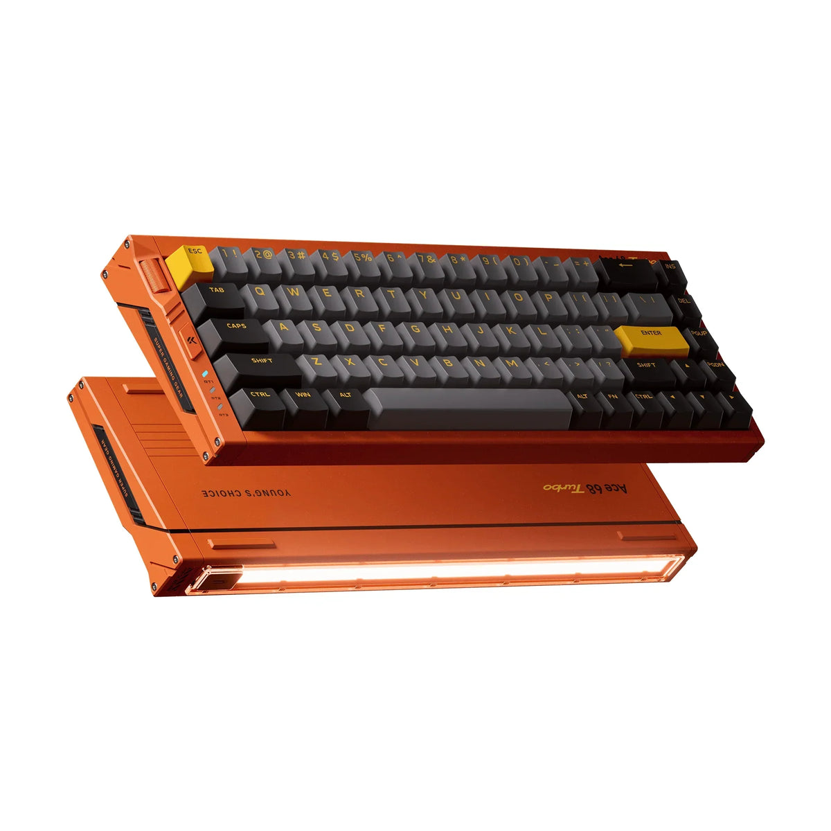 MCHOSE Ace 68 Turbo Full-Aluminum Esports Hall Effect Keyboard