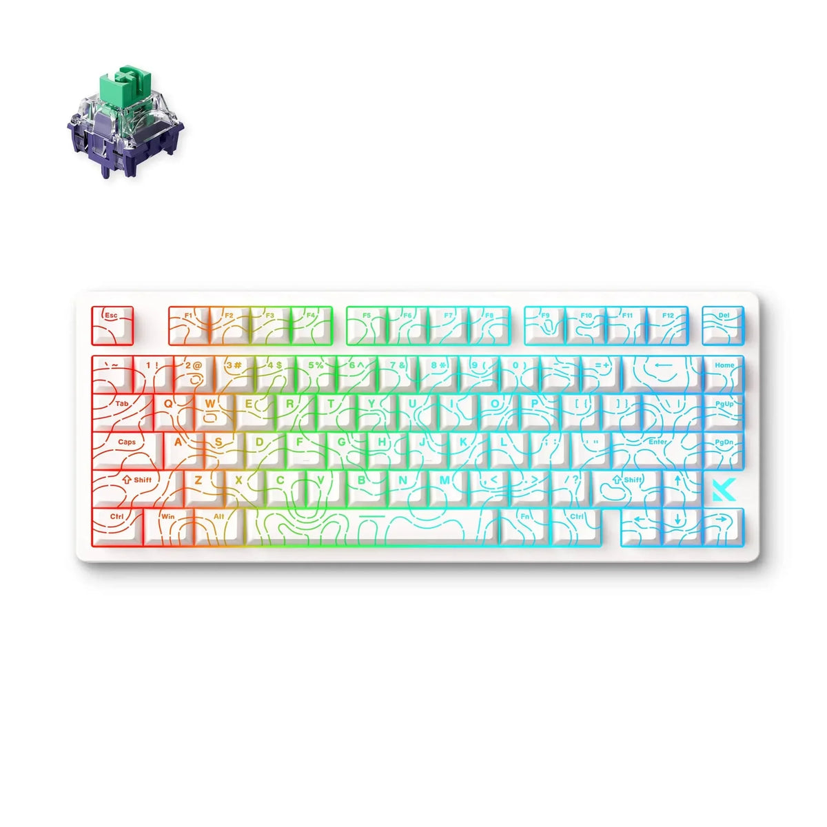 MCHOSE Jet 75 Hall Effect Magnetic Switch Gaming Keyboard