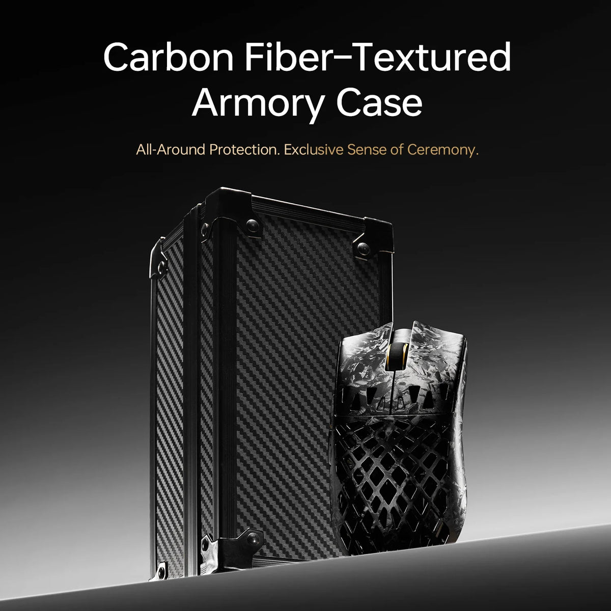 ATK Blazing Sky Ghost Hollow Carbon Fiber Composite Wireless Gaming Mouse