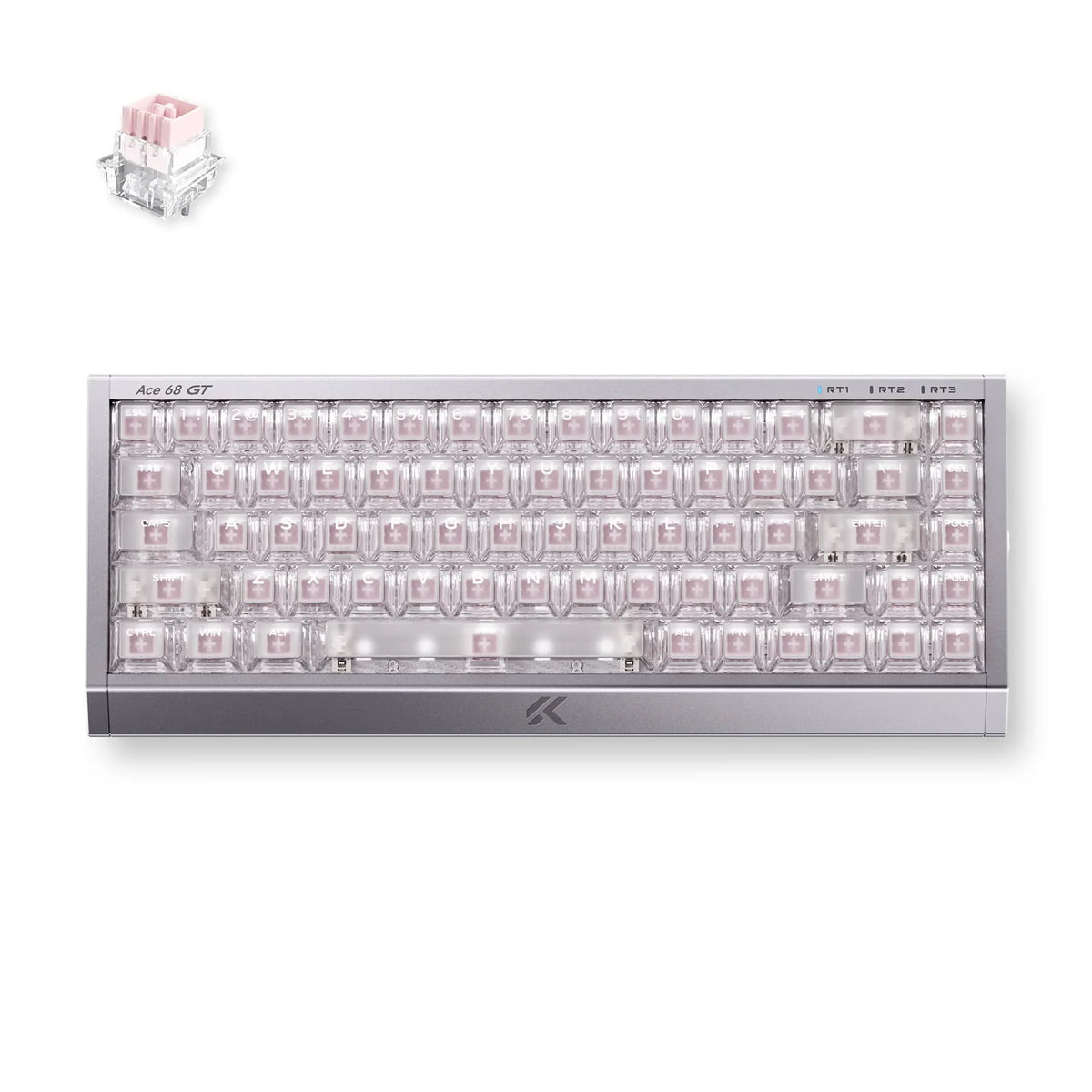 MCHOSE Ace 68 GT Full-Aluminum Esports Hall Effect Keyboard