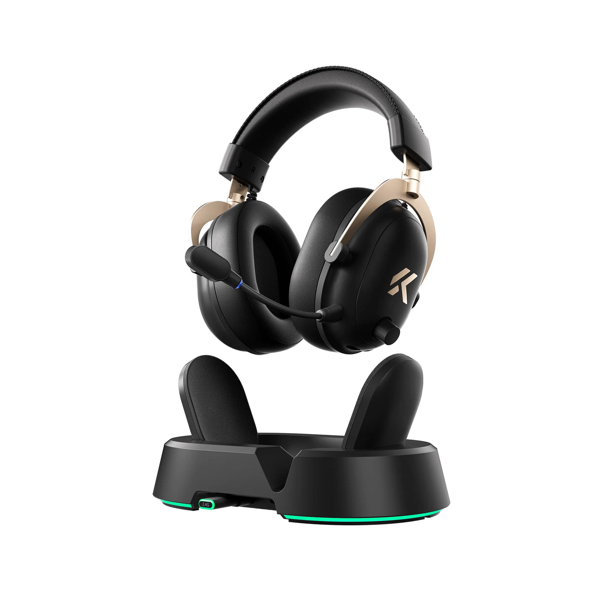 MCHOSE V9 Turbo+ Wireless Gaming Headset with Magnetic Charging Dock