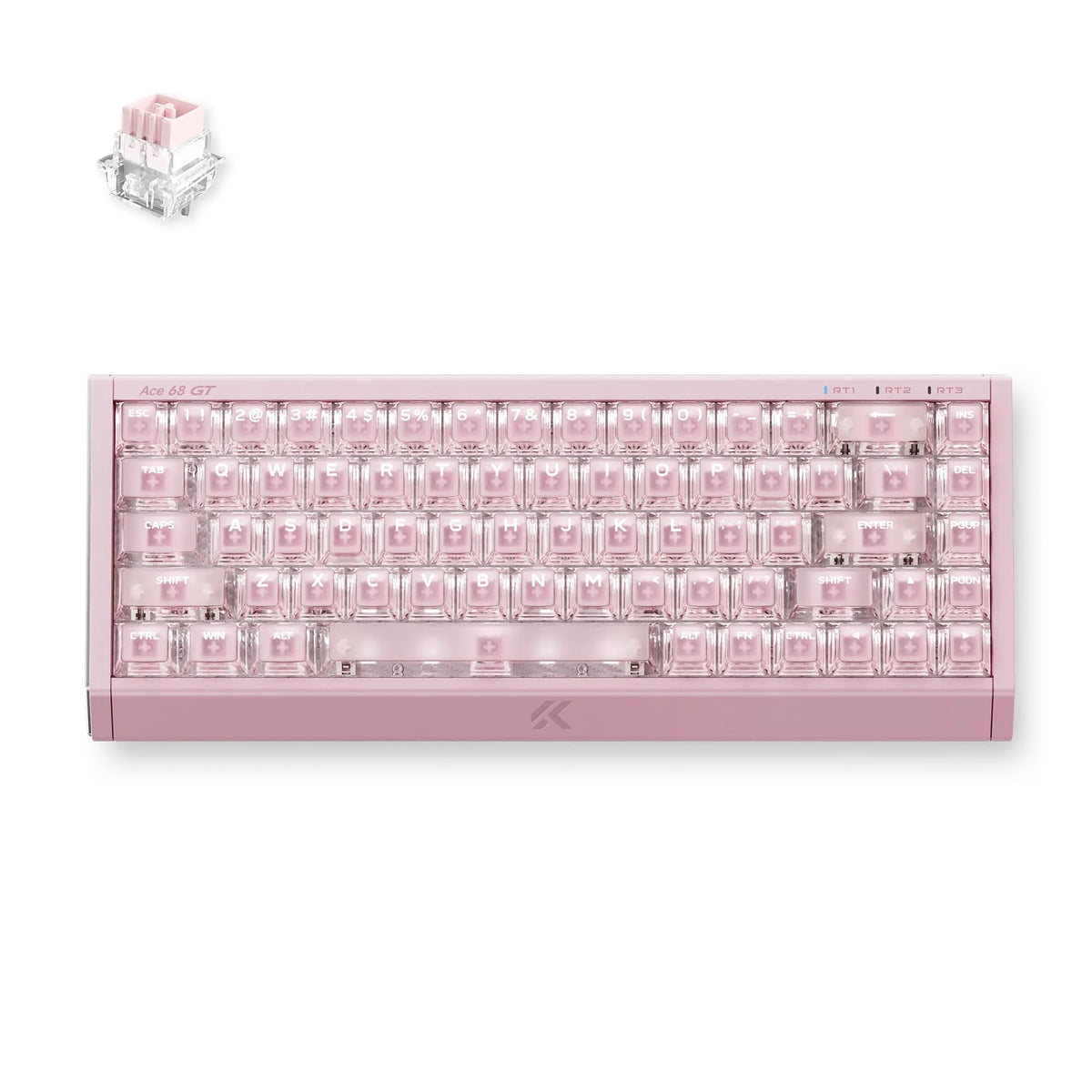 MCHOSE Ace 68 GT Full-Aluminum Esports Hall Effect Keyboard